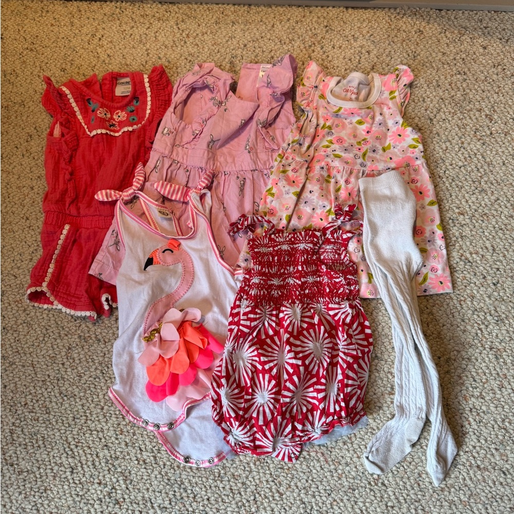 Summer 12 month bundle 7 pieces